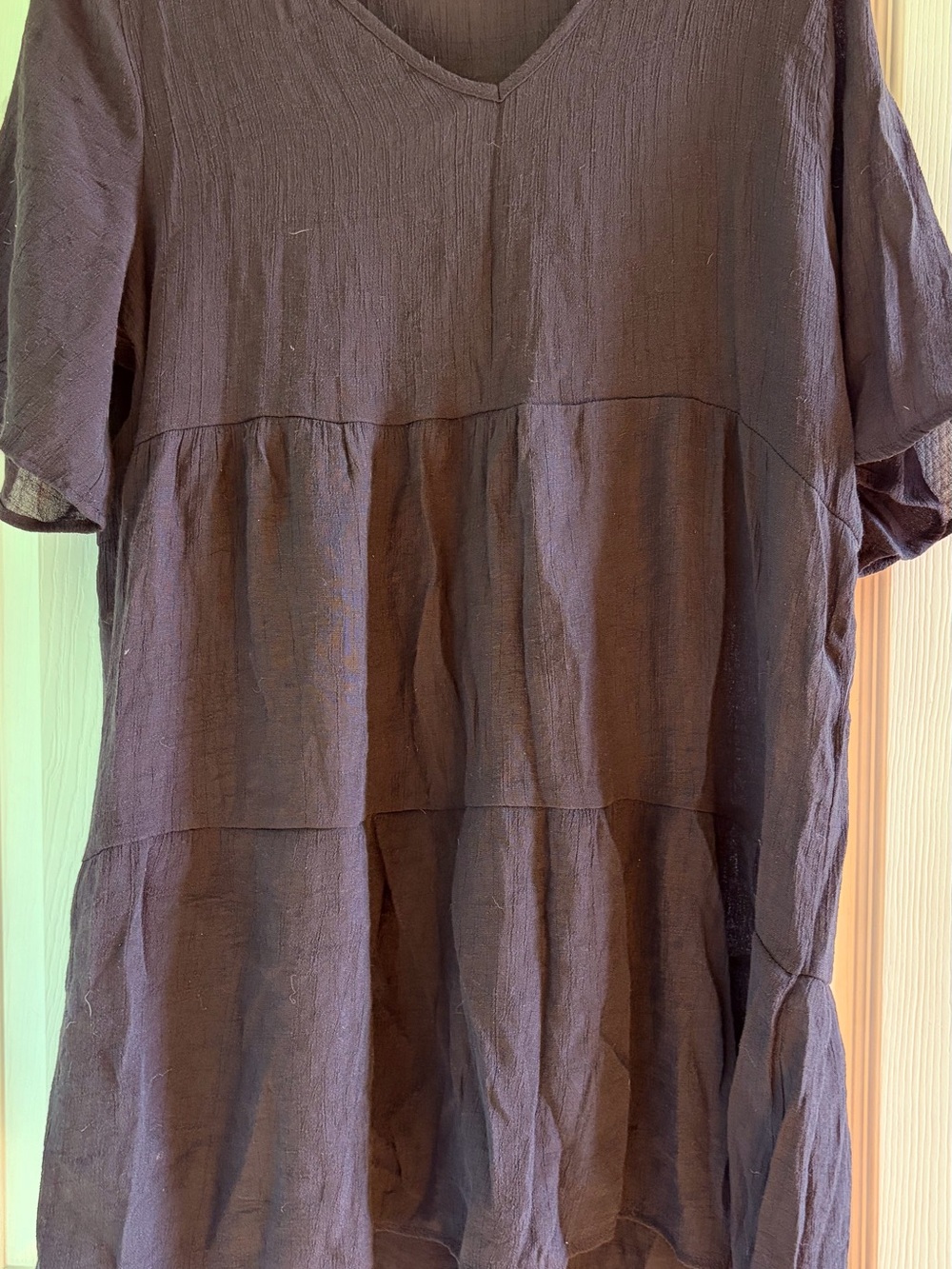 AGLRO Black Swim Coverup